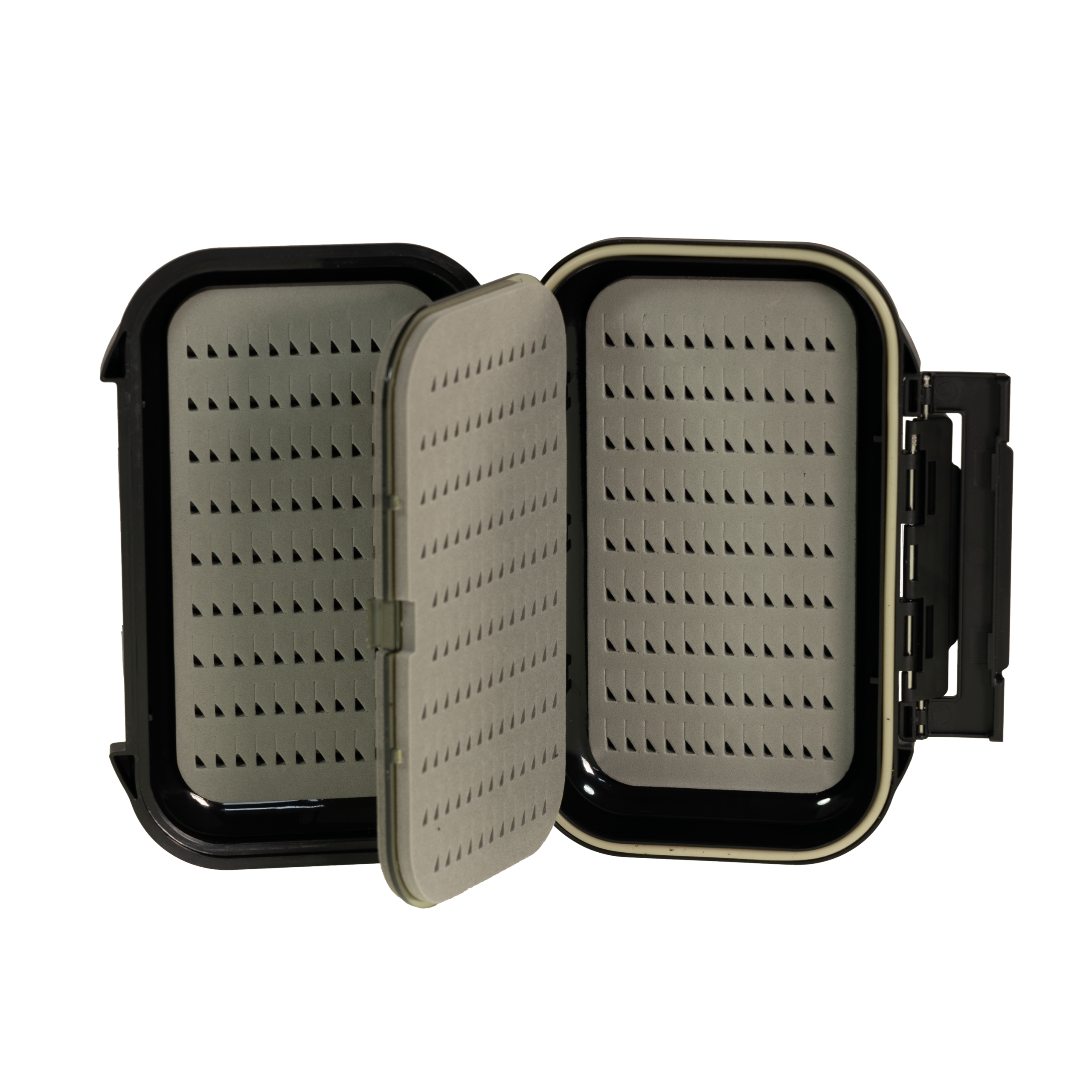 Swing Leaf Fly Box - Watertight - Black