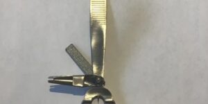 Combo Nipper with Knot Tool, Hook File and Hook Eye Cleaner