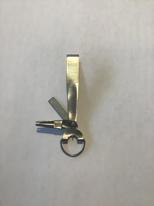 Combo Nipper with Knot Tool, Hook File and Hook Eye Cleaner